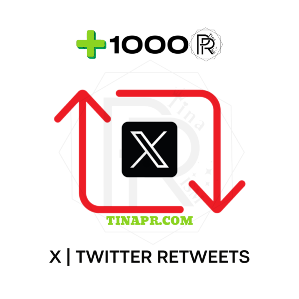 1000 X | Twitter Retweets