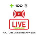 100 Youtube Livestream Views